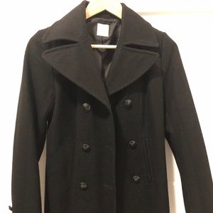 Black Camaieu Pea Coat
